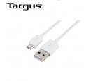 CABLE MICRO USB-USB TARGUS P/SMARTPHONE 1M WHITE (PN ACC96601BT)